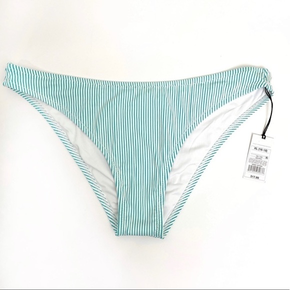Shade & Shore stripped Bikini bottoms size XL - Picture 2 of 7